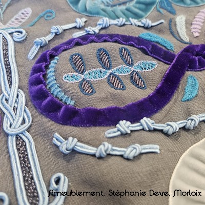 Du velours et du violet.